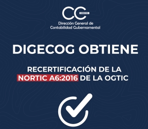 Digecog obtiene recertificación por cumplimiento metas establecidas