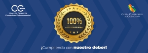 Obtuvimos 100% nivel de cumplimiento Carta Compromiso al Ciudadano