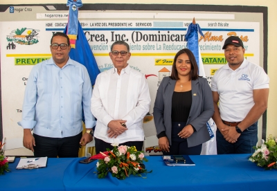 Digecog celebra una charla almuerzo con Hogar Crea Dominicano